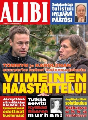 Alibi-lehden uusimman numeron kansi